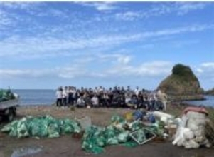 福岡・宗像市と出光連携の「ビーチクリーン活動」　海洋プラごみ削減事例で最高賞