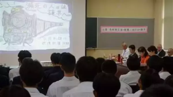 【長崎原爆の日】救護被爆の実態伝える　長崎・諫早市の西陵高で平和集会　被爆二世らが紙芝居
