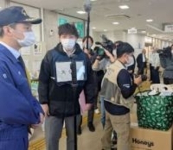 ［大分県］広瀬政務官が「最大限の支援」　避難所を視察