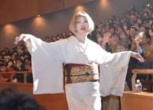 IKKOさんが福岡・直方市でトークショー　地元が「盛り上げ～」　義理人情に厚い筑豊が好き