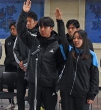 ［佐賀県］都道府県対抗駅伝　壮行会で健闘誓う　「感謝を全力の走りに」