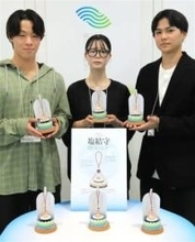 ［福岡県］自然の循環敬う「塩結守」　九産大などの学生が手作り　東区の志賀海神社で販売　11月15、16日