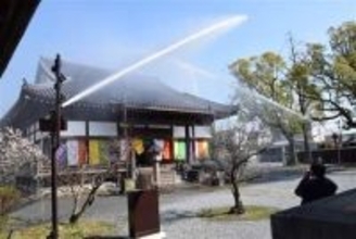 ［大分県］「咸宜園」ルーツの境内守れ　日田市の国重文・長福寺　防火施設が完成　センサーで火気感知、自動放水