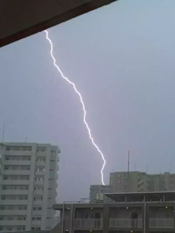 福岡県で落雷や突風、ひょうに注意　26日朝から夜のはじめごろにかけて