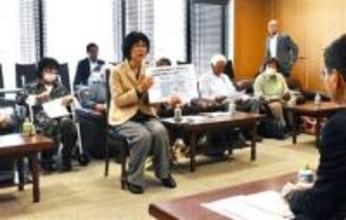［長崎県］被爆体験者知事と初面会　内部被ばくの研究示し認定要求