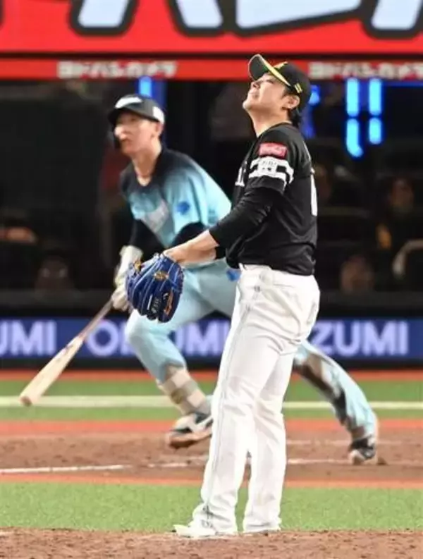 ソフトバンクホークス松本裕が誤算、逆転被弾　上茶谷7回零封…好投ふい　マジックは35のまま