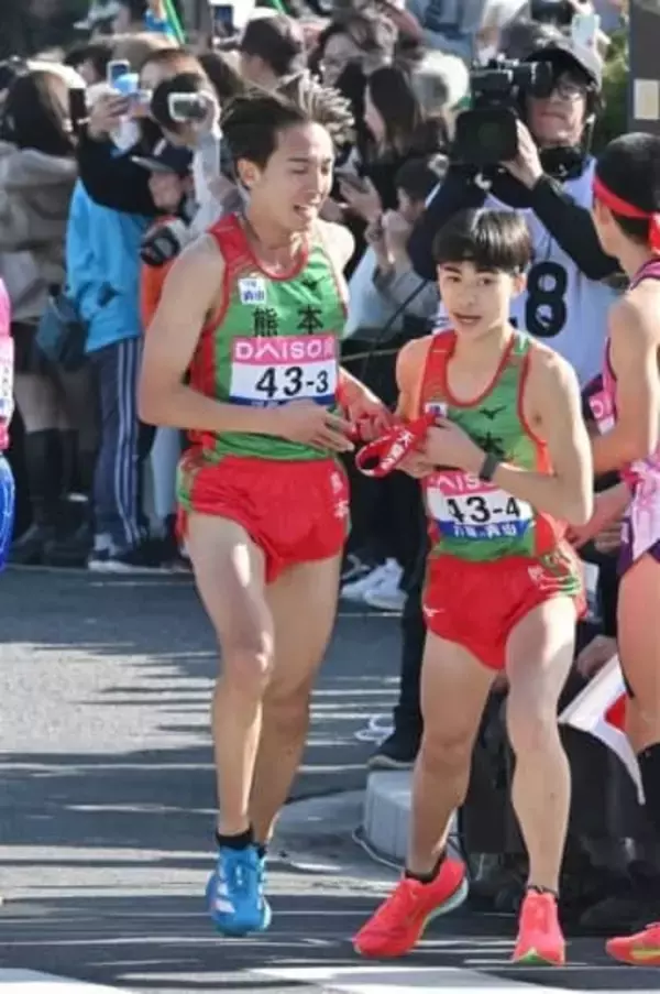 【都道府県対抗男子駅伝】熊本19位　3区鶴川、胃腸炎が響き区間34位