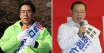 ［熊本県］水俣市長選告示、現新一騎打ち　市政継続「発展のために」高岡氏　対話重視「挑戦の政治で」谷口氏