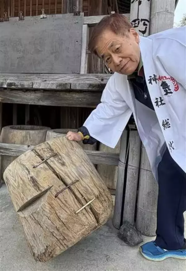 伝統の奇祭　木臼求む　福岡・大牟田市の三池本町祇園宮　使用家庭減少「存続へ協力を」