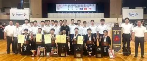 東福岡、剣道男子団体で初V　大将の橋本大は個人との2冠【全国高校総体】