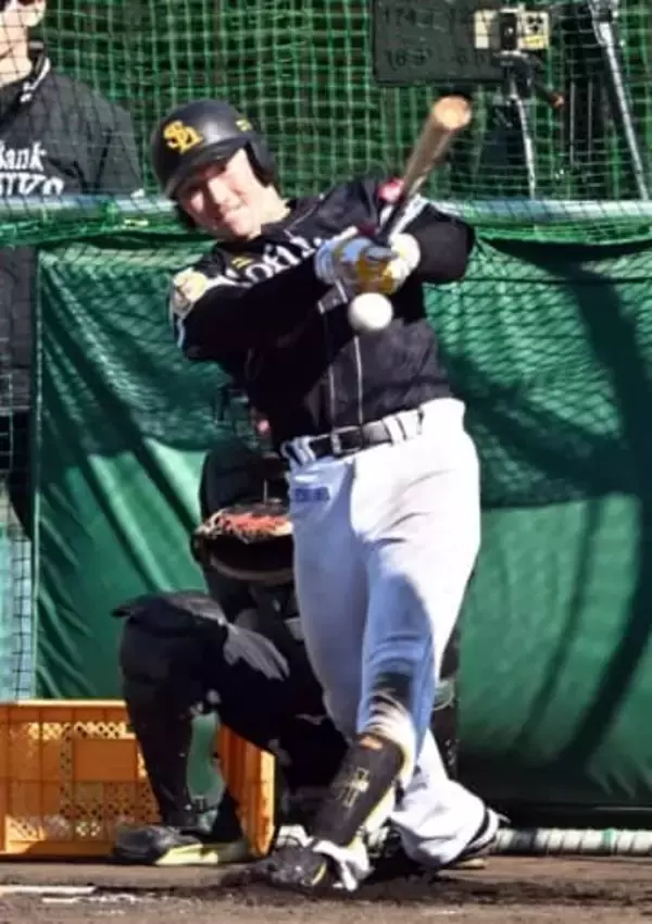 【春季キャンプ】ソフトバンクホークス正木、外野の定位置狙う