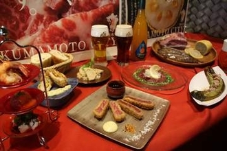 全国の「YEBISU　BAR」で熊本フェア　9月から　あか牛や馬刺し食べて応援