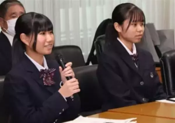 「水銀問題は現在進行形」　水俣高生2人が熊本県知事に報告