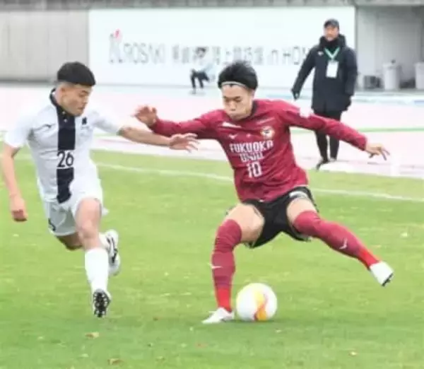 福岡大、九産大が黒星発進　全日本大学サッカー決勝ラウンド
