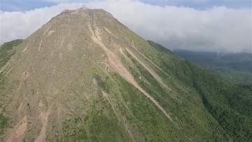 ［長崎県］平成新山崩落土砂推計3万8000立方メートル　警戒区域内にとどまる