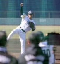 【春季キャンプ】ソフトバンクホークス即戦力候補の稲川と鈴木豪が初の打撃投手で手応え