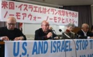 イラン攻撃に抗議文「正当化できぬ暴挙」　長崎県内の被爆者4団体が会見