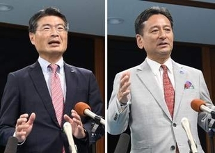 ［長崎県］新幹線西九州アセス合意　長崎、佐賀知事会談