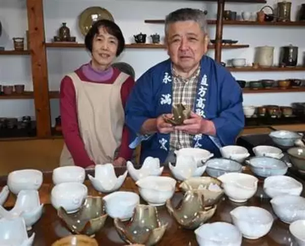 高取焼の器一堂に　4月24日から福岡・直方市で「陶器まつり」