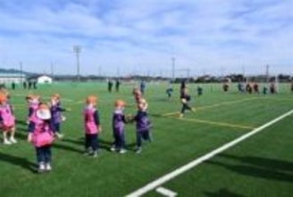［佐賀県］「みやき町中央公園」完成　仲間と交流、夢育む場へ　女子サッカー基幹施設に　照明付き人工芝など