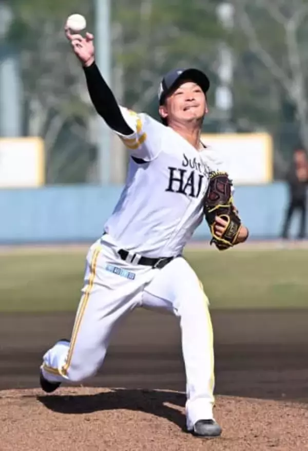 【春季キャンプ】ソフトバンクホークス東浜が手応えの31球「しっかりとステップを踏めたかな」