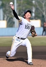 【春季キャンプ】ソフトバンクホークス東浜が手応えの31球「しっかりとステップを踏めたかな」