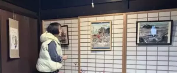 福岡・添田町で元美術教諭の85歳が個展　12月14日まで、入場無料