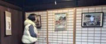 福岡・添田町で元美術教諭の85歳が個展　12月14日まで、入場無料