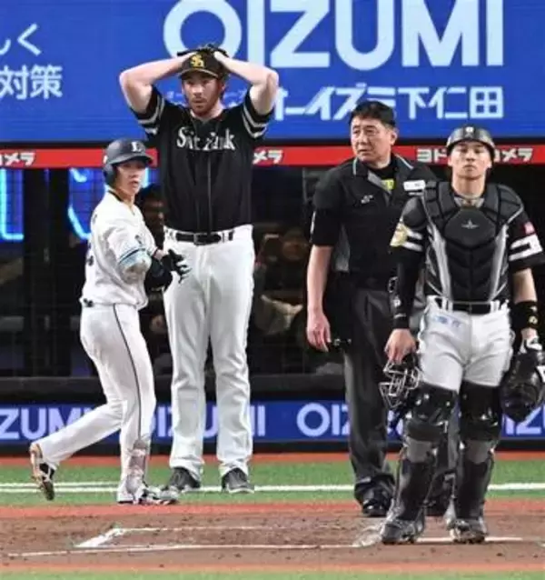 ソフトバンクホークスのスチュワートが背信6失点　初回でKO、2軍で再調整へ