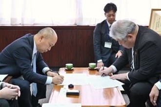 被災調査データ共有へ　大分・玖珠町が三井住友海上と協定　生活基盤の早期再建に活用