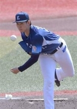 西武の武内が粘りの投球で2勝目、6回2/3を4失点、途中降板を反省