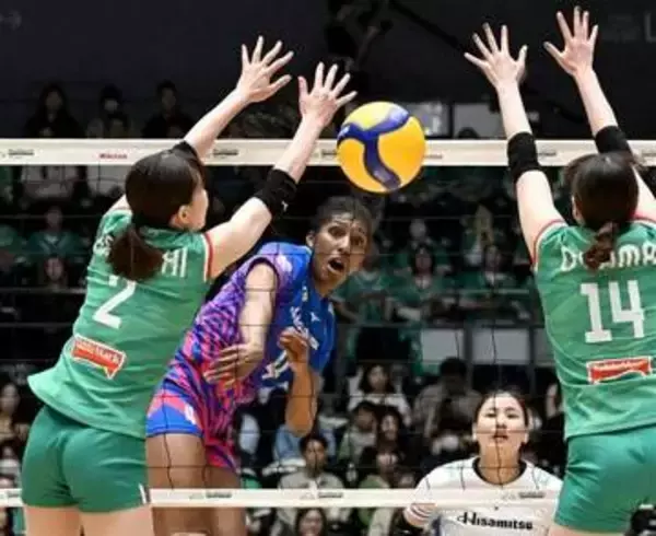 【バレーSVリーグ女子PO決勝】SAGA久光がVに王手　得意のフルセットで勝負強さ発揮