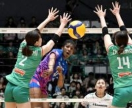 【バレーSVリーグ女子PO決勝】SAGA久光がVに王手　得意のフルセットで勝負強さ発揮