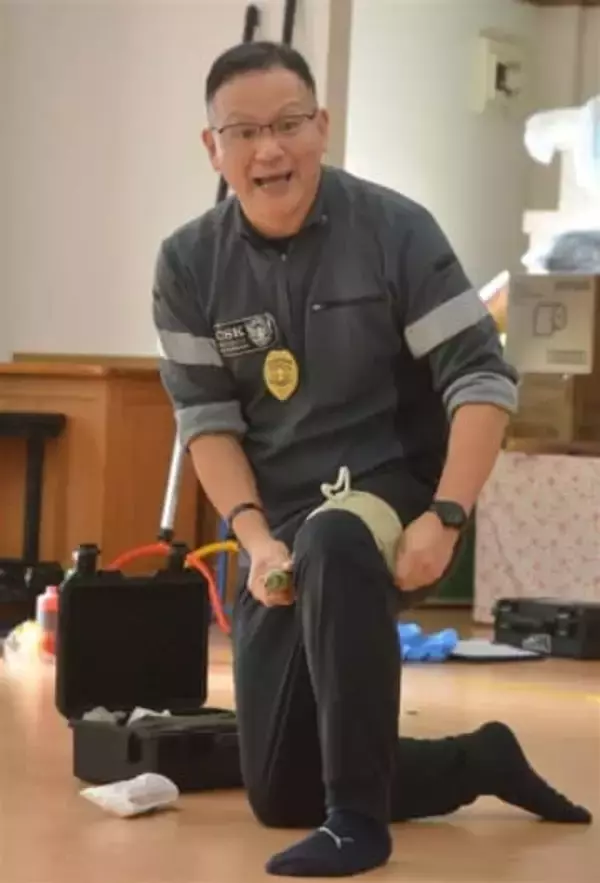 ［長崎県］恐怖感が原点　防犯指導20年　光るナイフ　忘れられぬ　大学時代に強盗遭遇　予防に力点「自分も守って」　諫早市の警備会社員　田中健一さん