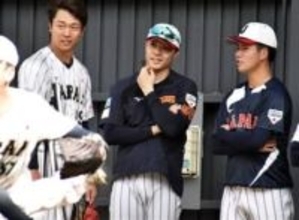 ソフトバンクホークス松本裕「明らかに投げているボールがすごい」　他球団投手から刺激　日本代表強化合宿2日目