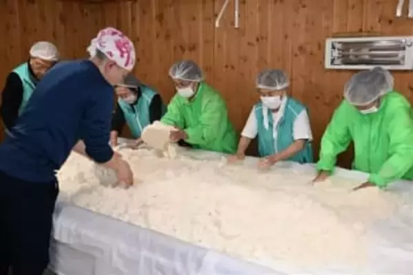 佐賀・上峰産ブランド米で地酒　「鎮西八郎」仕込み始まる