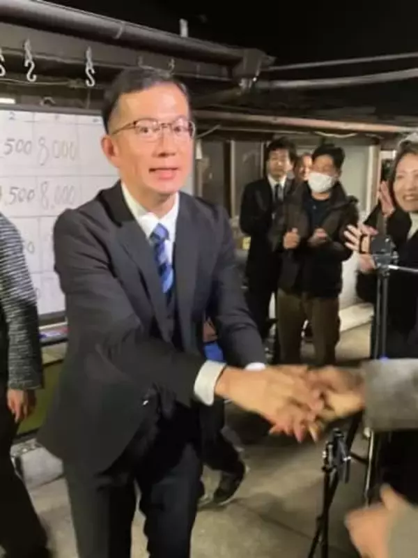 福岡・行橋市長選、再選した工藤氏「前向きな議論したい」