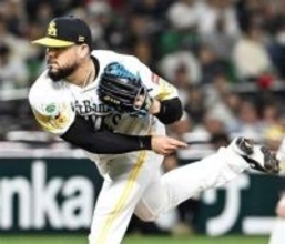 ソフトバンクホークスのオスナが上々“開幕”　1イニング完璧、最速154キロ