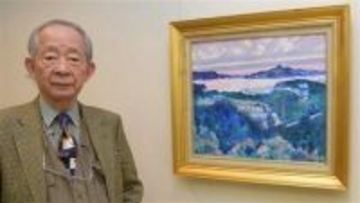 ［長崎県］地元佐世保で7年ぶり絵画展　画家、詩人、俳人の瀧口さん