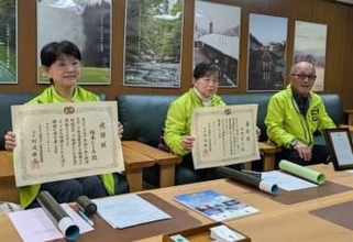 大分・日田市スポーツ推進委員　穐本さん、矢野さん全国表彰　市内の大会運営長年支える