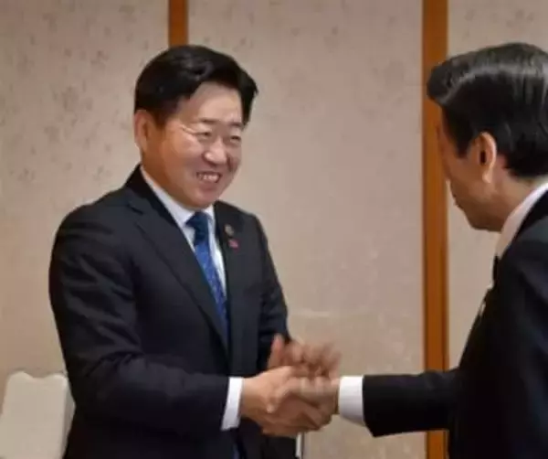 韓国・済州島の知事が福岡市でPR　定期便の復活を受け