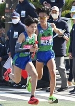 ［長崎県］最後まで懸命　たすきつなぐ　1区でアクシデント、県勢47位　都道府県対抗男子駅伝
