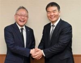 大相撲九州場所担当新部長　片男波親方「満員札止め継続したい」　本社来訪し意気込み