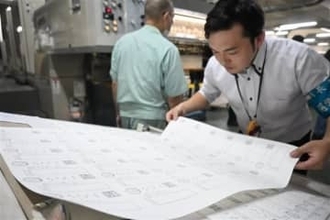 長崎県知事選の投票用紙印刷開始　汚れやかすれを点検