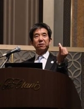 ［福岡県］「共に考える地域連携を」　東京大副学長が講演　西日本政懇