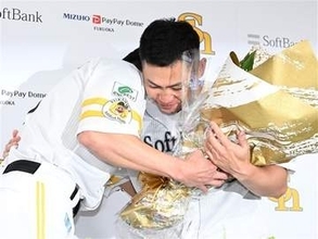 ソフトバンクホークス柳田　盟友の引退は「寂しい」