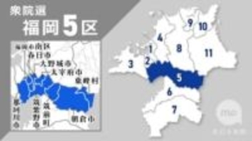 次期衆院選福岡8小選挙区、立民と国民すみ分け　5区は国民に一本化