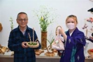 ［佐賀県］竹細工×手芸の親子展　29日まで、みやき町「風の館」