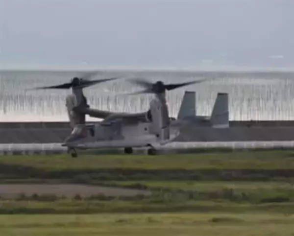 佐賀駐屯地のオスプレイ、福岡などの11施設で夜間訓練実施へ