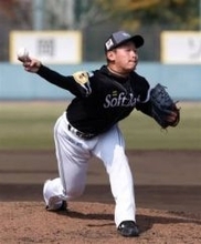 【春季キャンプ】ソフトバンクホークス鈴木豪が5人から3奪三振　ライブBPでアピール成功